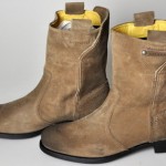 $395 NEW DIESEL Mudd Brown 78 SINS Suede Leather Pull On Boots Men’s 42/9