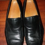 COLE HAAN AIR BLACK LEATHER CASUAL DRESSY SHOES SZ. 10.5 MENS