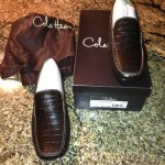 Cole Haan Mens New Spring 2013 Air  Howland Penny Moc Croc 9.5 M