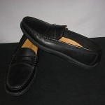 COLE HAAN BLACK LEATHER PINCH PENNY LOAFERS SIZE 10 M NICE!