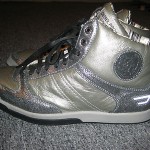 Men’s Silver DIESEL “Deep” Sneakers size 9 9.5 VERY RARE!! LIKENEW!! Shoes