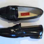 COLE HAAN ~ Leather Pinch Buckle Black Business Casual Men’s Shoe ~ Size 9 D