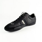 Hugo Boss Red Label Leather Mens Sneakers In Black – STERTO 101509310 – Size 13