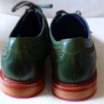 COLE HAAN “COOPER SQUARE”  LONGWING GREEN RETAL $ 298.00  NEW WITH BOX SIZE 11 M