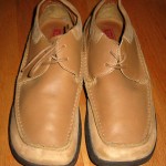 Diesel HEISMAN Tan Leather Lace Up Oxfords Mens Size 9 Excellent Condition!!