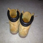 Classic Timberland work boots