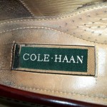 COLE HAAN 10.5D MENS LEATHER TASSEL LOAFER SLIP ON SHOE CORDOVAN EXCELLENT COND