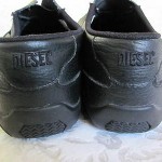 Diesel Fulcon Black Pebbled Leather Slip on Casual Walking Shoes – Men’s 10