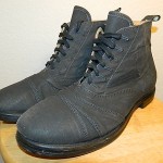 MENS DIESEL CASUAL-DRESS BOOTS “WASHED OUT” / DIESEL BLACK GOLD EDITION / SZ 10
