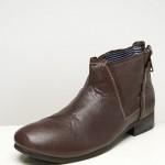 NEW MENS DIESEL DRESS – CASUAL BOOTS “PROMENADE” / BROWN / MADE IN ITALY / SZ 9