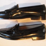 COLE HAAN ~ Leather Pinch Buckle Black Business Casual Men’s Shoe ~ Size 9 D