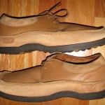 Diesel HEISMAN Tan Leather Lace Up Oxfords Mens Size 9 Excellent Condition!!