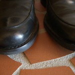 Cole Haan men’s  size 9 M black leather loafer Nike air sole Discounted!