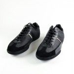 Hugo Boss Red Label Leather Mens Sneakers In Black – STERTO 101509310 – Size 13