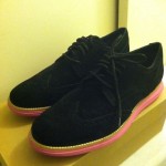COLE HAAN LUNARGRAND WINGTIP NIKE BLACK/PINK SIZE 14.0 LUNARLON TECHNOLOGY BNDS