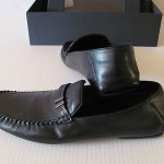 Hugo Boss BOSS Black Ros Men’s Slip On Shoes – Black. Size-10.5