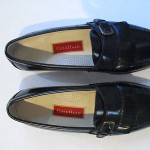 COLE HAAN ~ Leather Pinch Buckle Black Business Casual Men’s Shoe ~ Size 9 D