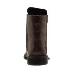 NEW! MENS DIESEL “MILIBOOT” ANKLE SIDE ZIP LACE BOOTS / COFFEE BEAN / SIZE 10