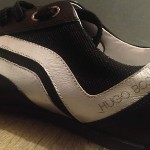 HUGO BOSS Mens Black Shoes Fashion Sneakers Size us8, uk7, eur41 – New In Box