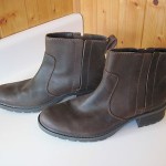 Men’s Timberland Slip-On Boots Brown Leather Size 9M