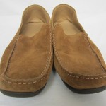 Hugo Boss Camel Brown Suede Loafer Sz 10 