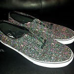 Vans Overspray Era Skate Shoes – Black – Mens 13 US – BRAND NEW!