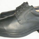 Clarks Mens “JAREK” black leather oxfords Sz 10 M