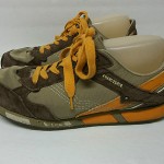 Diesel Lawndale Men’s Size 11 Shoes Orange/Light Brown Casual Suede