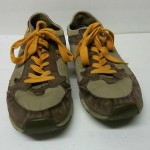 Diesel Lawndale Men’s Size 11 Shoes Orange/Light Brown Casual Suede