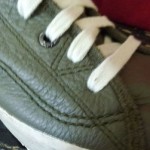 $140 Mens DIESEL ‘Midday’ Shoes sz 10 LEATHER Olive Green sneaker shoes