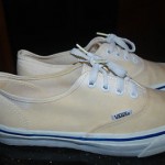Vintage Vans canvas tennis shoes 70s 80s made in USA men’s 7.5 women’s 9.5