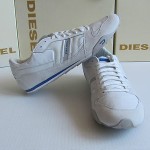 Diesel  Gunner White Sneakers. Size US 13  EU 47