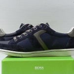Hugo BOSS Casual  Material mix sneaker ‘O’Shea Network’ by BOSS New With Box