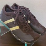 Diesel men’s size 10 M Athletic tennis walking brown leather lace tie shoes  227