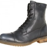 NEW! MENS DIESEL CASUAL – MILITARY BOOTS “UNPLAGGED” / BLACK / SIZE 10