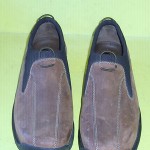 COLE HAAN COUNTRY NIKE AIR VENTED BROWN NUBUCK SLIP ON LOAFERS SZ 12M