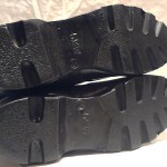 ~~LQQK~~ TIMBERLAND Steel Toe  Black Leather Boots   *WOW*
