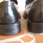 Cole Haan men’s  size 9 M black leather loafer Nike air sole Discounted!