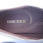 DIESEL GREEN SUEDE SLIP ON LOAFERS  SIZE US 12 MED  45 EU