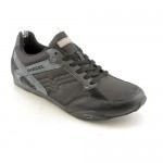 Diesel Eagle Loop Mens Size 11 Black Textile Athletic Sneakers Shoes EU 44.5