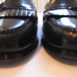 COLE HAAN ~ Leather Pinch Buckle Black Business Casual Men’s Shoe ~ Size 9 D