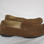 Hugo Boss Camel Brown Suede Loafer Sz 10 