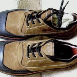 NEW! Mens CLARKS Waterproof shoes brown Nubuck leather lace up Size 11 M