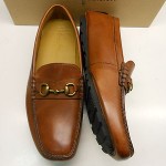 NEW COLE HAAN PASEO BIT  BRITISH TAN LEATHER DRIVING MOCS WITH METAL BIT