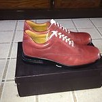 Mens Cole Haan Air Conner Air Max Red