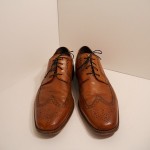 COLE HAAN Air Giraldo II Wingtip Leather Shoes mens size 11.5 M  British Tan
