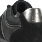 HUGO BOSS Mens Black Shoes Fashion Sneakers, SILTOR by BOSS Orange, New In Box