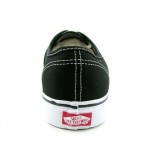 Vans Authentic VN-0EE3BLK Black White Canvas Shoes Men