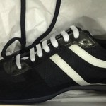 HUGO BOSS Mens Black Shoes Fashion Sneakers, ORBOR by BOSS Orange, New In Box