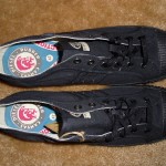 NWOB Mens DIESEL black canvas sneakers shoes size 13